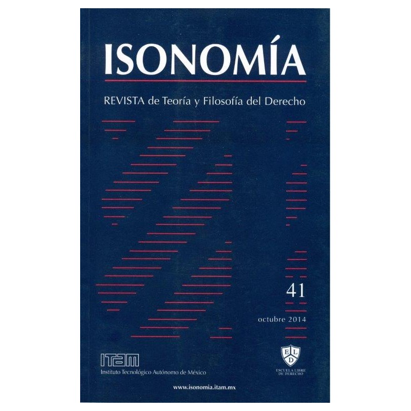 ISONOMIA XLI / Octubre 2014 (Filosofía del derecho privado)