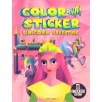 COLOR WITH STICKER - Unicorn Adventure