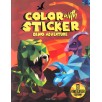 COLOR WITH STICKER - Dino Adventure