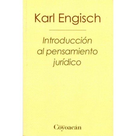 INTRODUCCIÓN AL PENSAMIENTO JURÍDICO